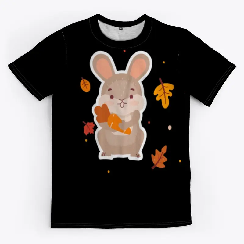 Summer Bunny Animal T-Shirt Design