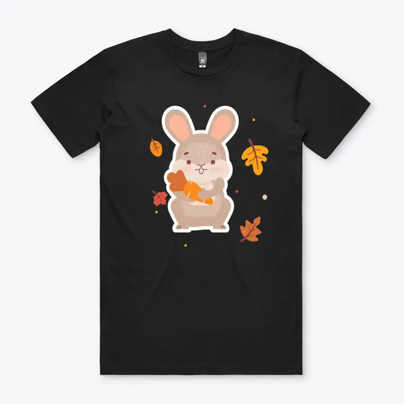 Summer Bunny Animal T-Shirt Design