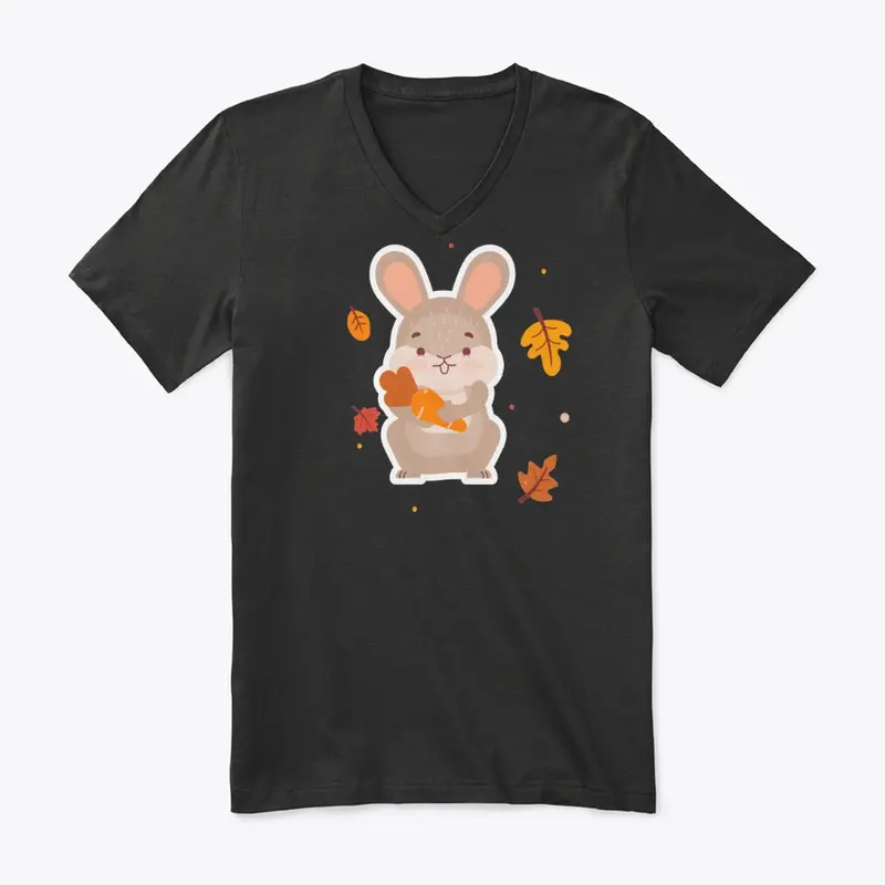 Summer Bunny Animal T-Shirt Design