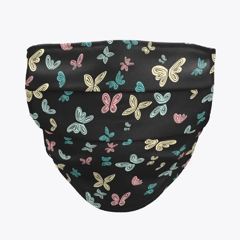 cute butterfly animal design 