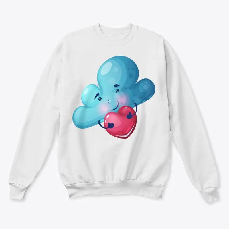 Cloudy Love Hoodie and Sweatshirt